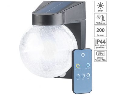 Luminea solar deur lamp met afstandsbediening 1